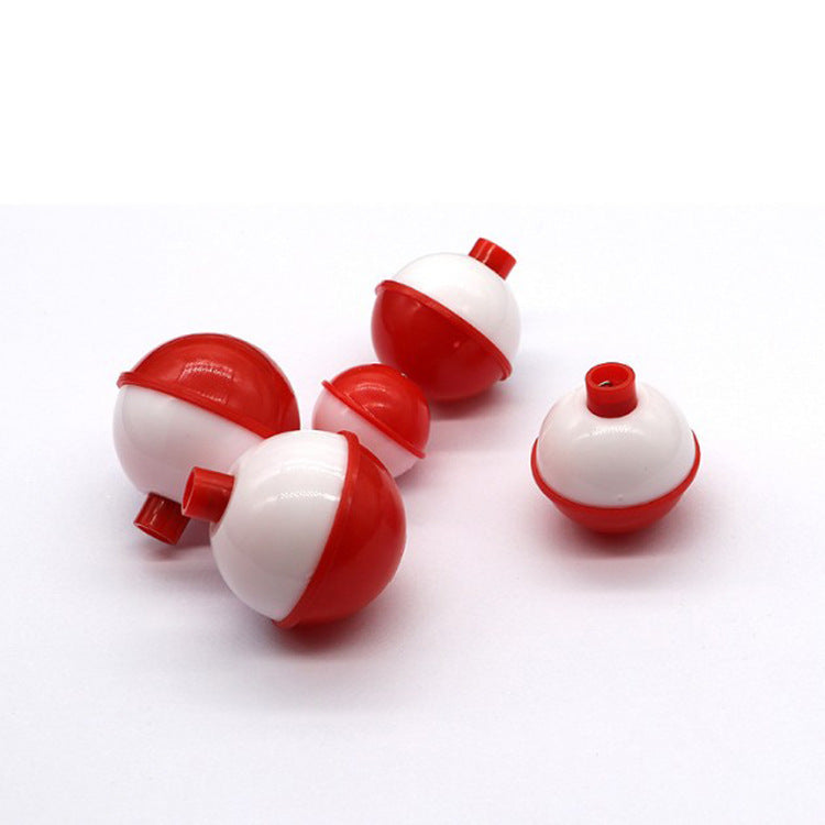 Spherical plastic float